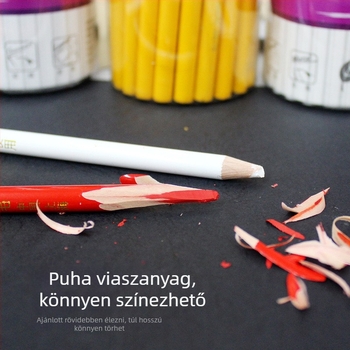 Asztalos ceruza 536 – fa test, HB grafit, modell 536