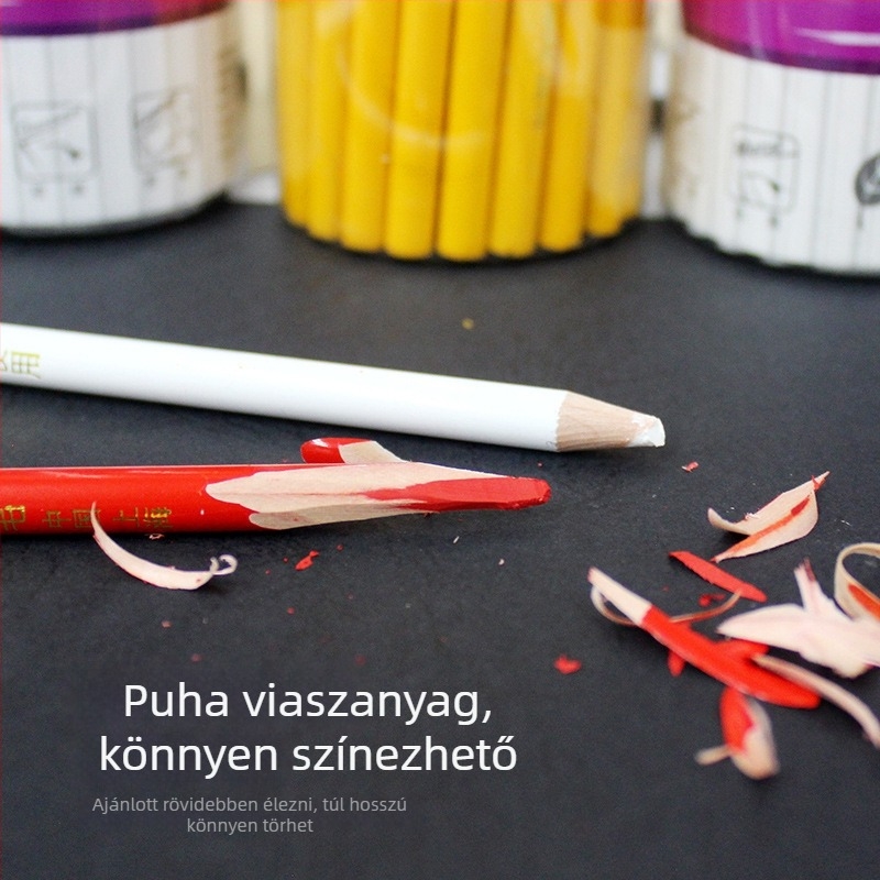 Asztalos ceruza 536 – fa test, HB grafit, modell 536
