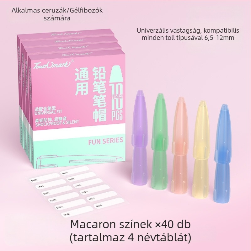 Touchmark ceruza kupak, TPU, 10 darab, ceruza védelem