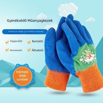 Gyerekeknek vízálló kesztyű tengeri barangolásokhoz és snorkelinghez – vágás elleni, 55 g, Rebound