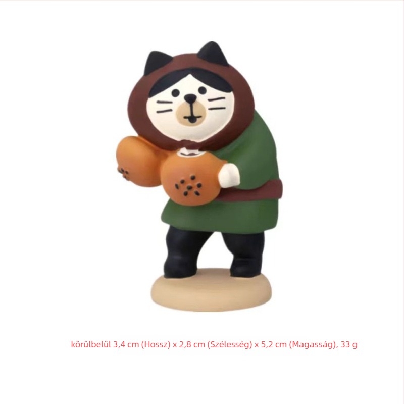 Miniatűr gyanta dísz – japán bolti stílus, pékség és kávézó dekorációhoz; márka Qingheng crafts; anyag: gyanta