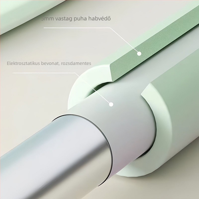 Testtartó bot jóga- és fitneszhez — vállnyitás, keresztezett edzés, kifózis korrigálása, összecsukható, önzáró mechanizmussal