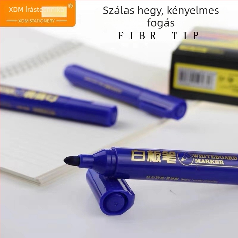 WB561 fehér táblára marker, rostos hegye, kényelmes fogás, sima írás, folyamatos tinta