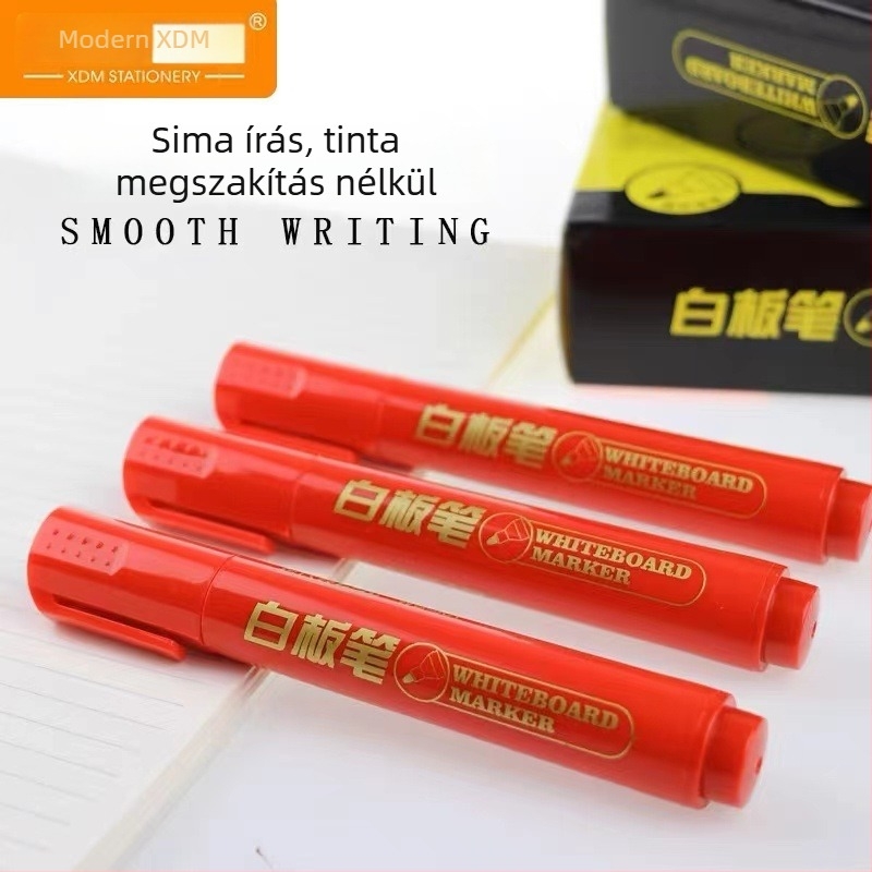 WB561 fehér táblára marker, rostos hegye, kényelmes fogás, sima írás, folyamatos tinta