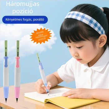 Kezdőknek tolltartó — ceruza fogás és tartás korrigáló, műanyag, 1 db, általános iskola növendékei számára