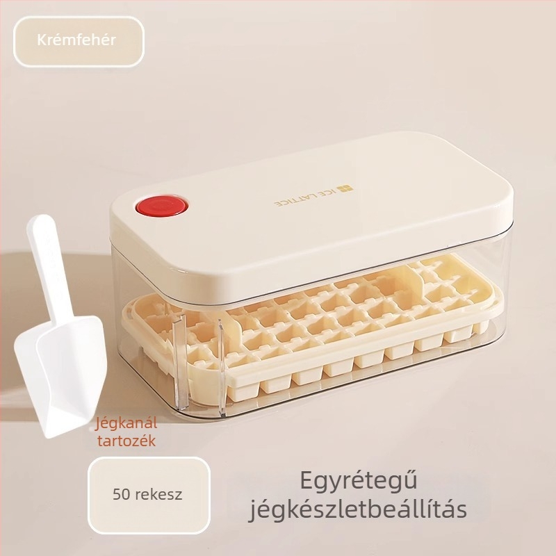 Friendly jégkocka forma – 2L PP, gyors fagyás, könnyű kioldás