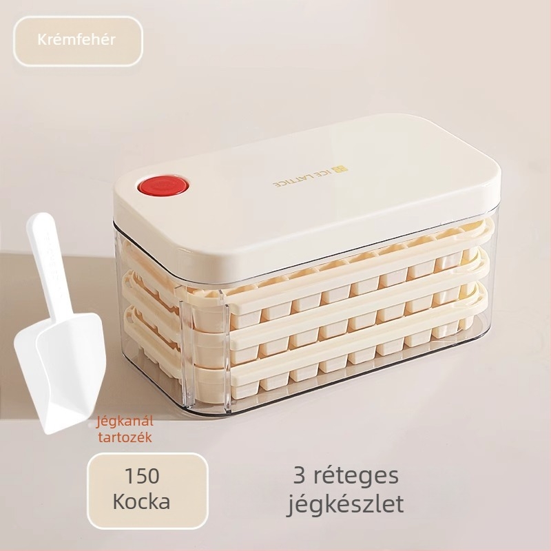 Friendly jégkocka forma – 2L PP, gyors fagyás, könnyű kioldás