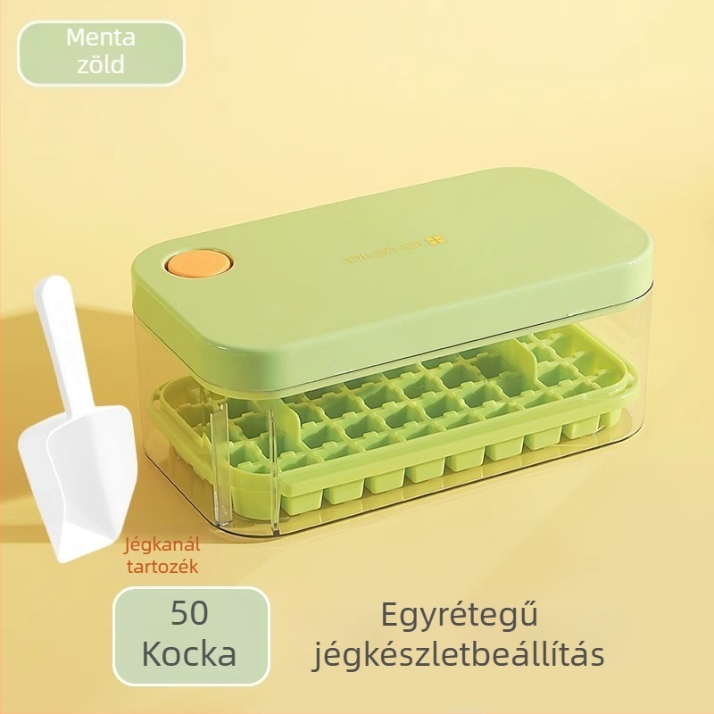 Friendly jégkocka forma – 2L PP, gyors fagyás, könnyű kioldás