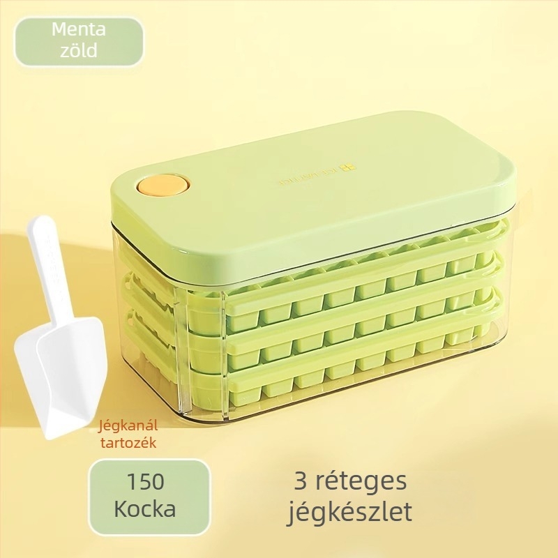 Friendly jégkocka forma – 2L PP, gyors fagyás, könnyű kioldás