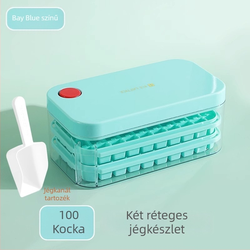 Friendly jégkocka forma – 2L PP, gyors fagyás, könnyű kioldás