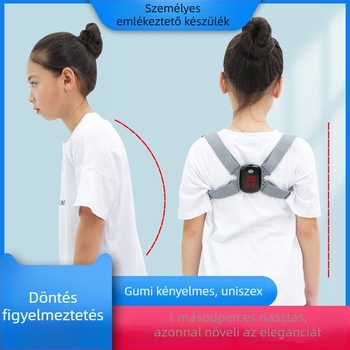 Testtartás-korrekciós pánt KL-5930, intelligens vibrációs funkció, kifózis elleni, légáteresztő, 2020