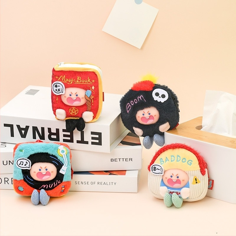 Kepelon plüss kutya figura - PP gyapot töltet, uniszex, 15–35 éveseknek