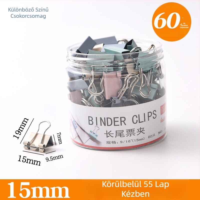 Fém kézi számla-klipsz, márka Bailicheng, modell 88051