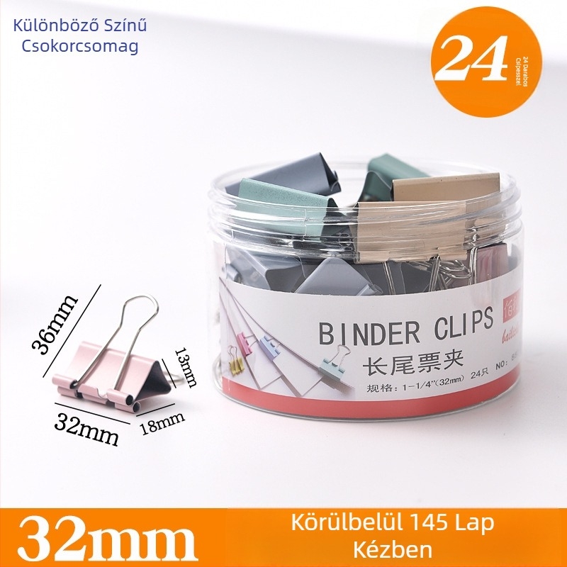 Fém kézi számla-klipsz, márka Bailicheng, modell 88051