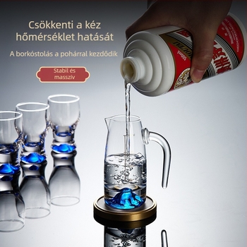 Szeszes italok pohár készlet – 6–10 darab, közönséges üveg, kapacitás 1–100 ml, készlet, logó nyomtatás elérhető