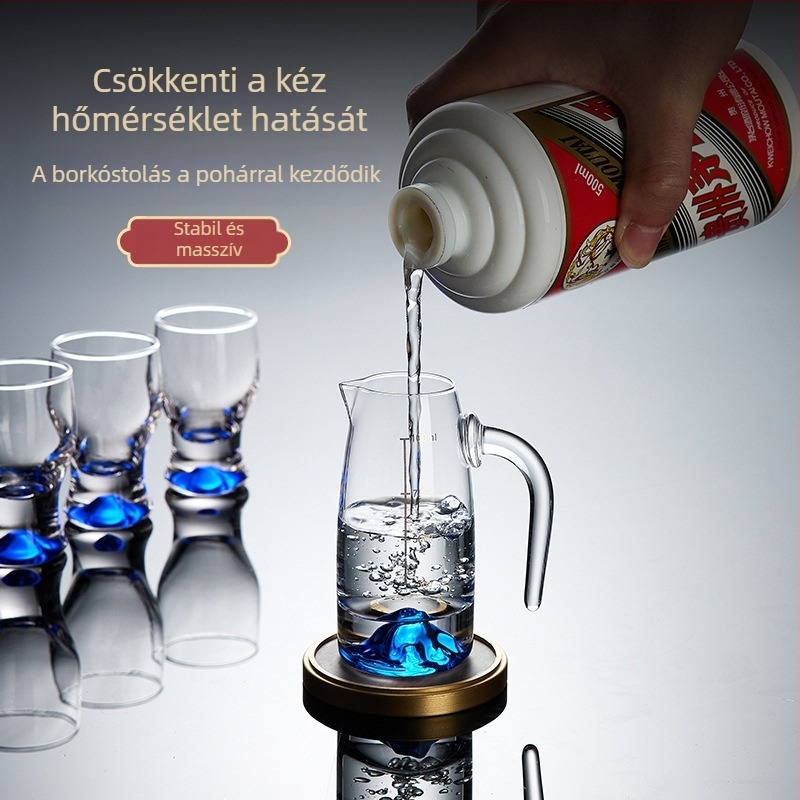 Szeszes italok pohár készlet – 6–10 darab, közönséges üveg, kapacitás 1–100 ml, készlet, logó nyomtatás elérhető