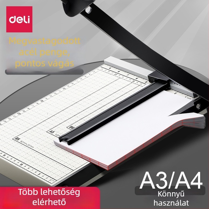 Deli 8014 fém irodai papírvágó