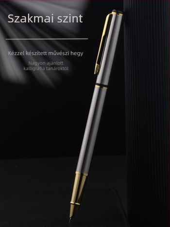 Kaligráfia toll ívelt heggyel gyakorláshoz, 801-es modell, logó nélkül, ideális céges ajándékokhoz