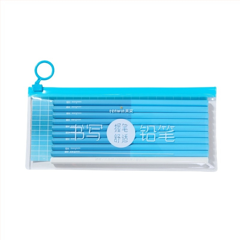 Hatszögletű HB ceruza és radír készlet általános iskolásoknak, első- és másodikosoknak