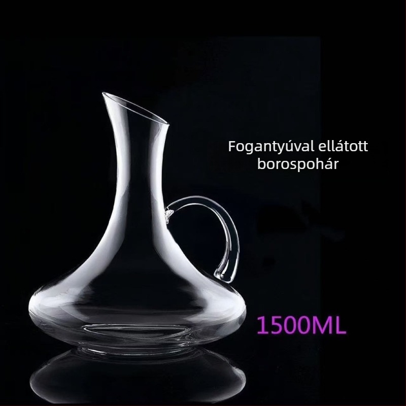 Otthoni használatra szánt boros pohár – Sheng li zhuoyi márka, kapacitás 301–400 ml, könnyed luxus stílus, készlet több mint 10 darab