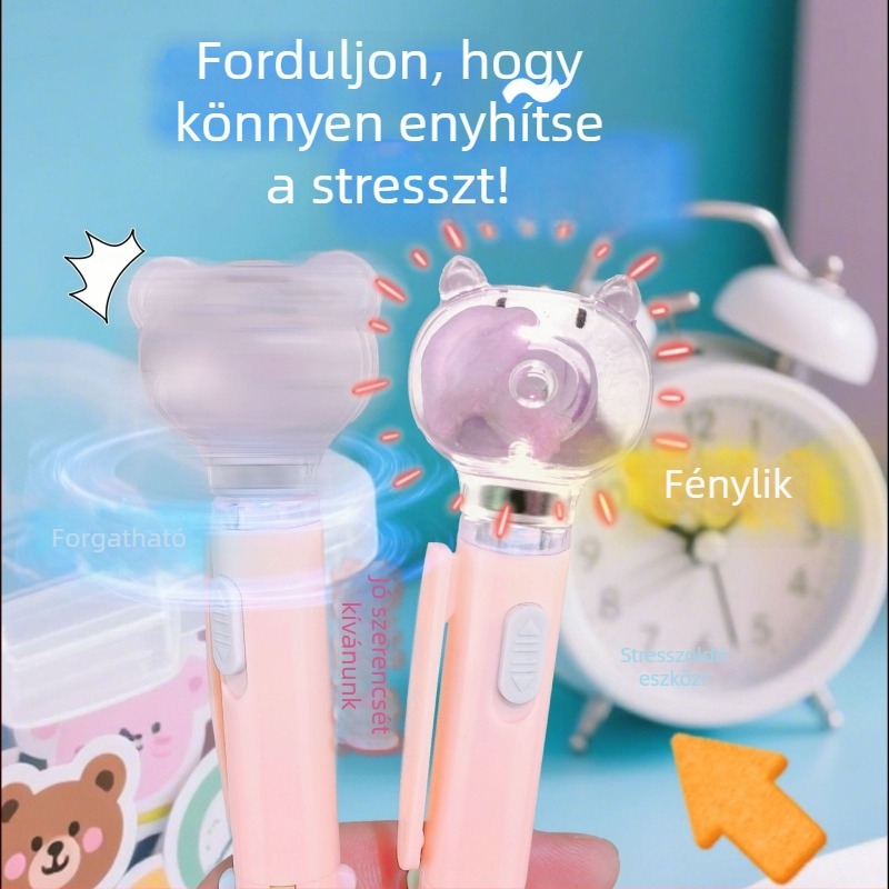 Medúzára emlékeztető forgó golyóstoll világítással | Márka: Other | Modell: Press | Importált: Nem | Termékkód: SSYZB