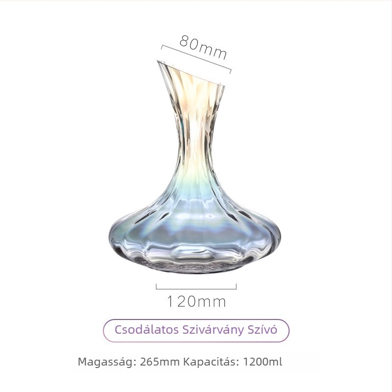 Európai stílusú boros pohárkészlet, kristály, 301–400 ml kapacitás, modern minimalist dizájn, AODE Jade