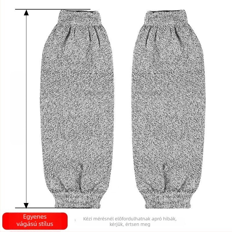 5-ös szintű vágásvédő karvédő ujjszárny – légáteresztő, kopásálló, karcolás és kés elleni védelem, HPPE/Nylon/Nitril/TPR