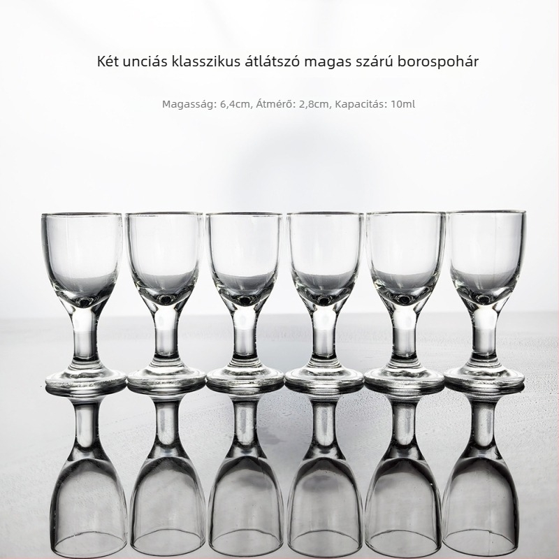 Egyedi logóval rendelkező boros pohár készlet, minimalistikus modern stílus, önösszeszerelés, 288 darabos csomag