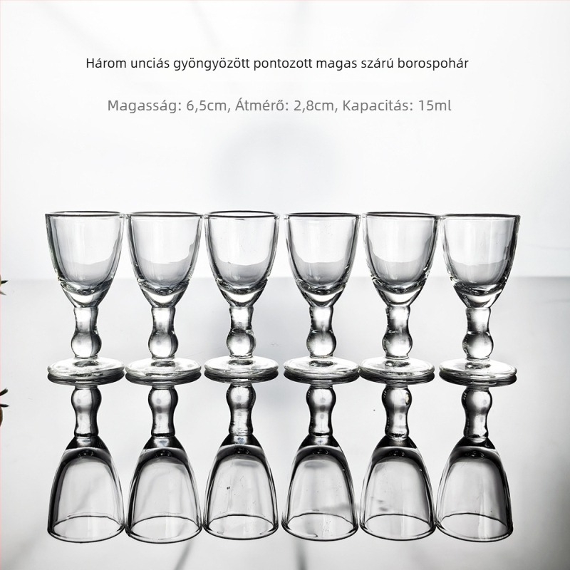 Egyedi logóval rendelkező boros pohár készlet, minimalistikus modern stílus, önösszeszerelés, 288 darabos csomag