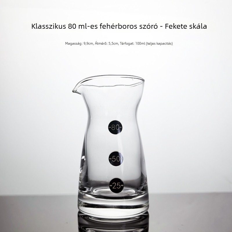 Egyedi logóval rendelkező boros pohár készlet, minimalistikus modern stílus, önösszeszerelés, 288 darabos csomag