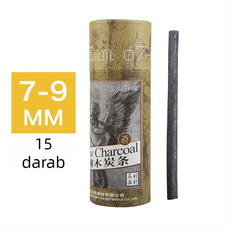 Magritte professzionális szénrajz ceruza fa burkolattal, festéshez és színezéshez, alapcsomagolás