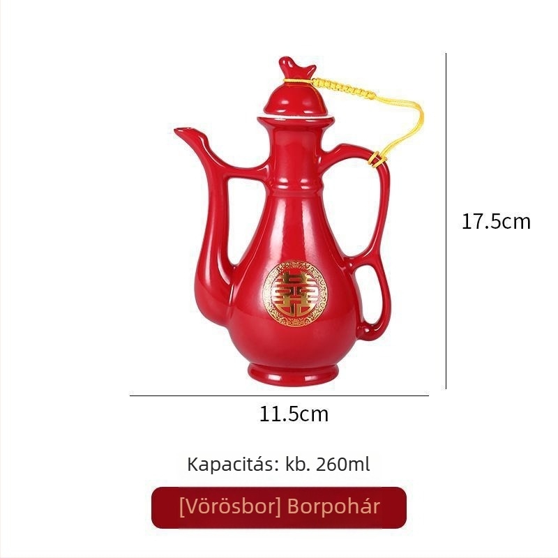 Esküvői bárkészlet sárkány és főnix motívummal, modern egyszerű stílus (Bárfelszerelés, Anyag: Egyéb, Stílus: Modern egyszerűség, Stílus típus: Egyszerű stílus, Bevezetés: 2023)