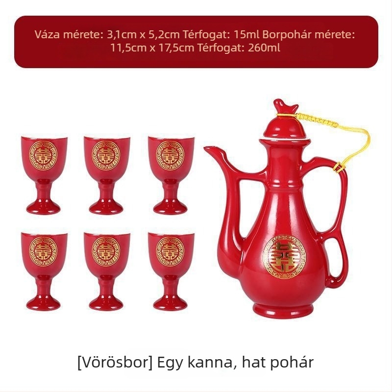 Esküvői bárkészlet sárkány és főnix motívummal, modern egyszerű stílus (Bárfelszerelés, Anyag: Egyéb, Stílus: Modern egyszerűség, Stílus típus: Egyszerű stílus, Bevezetés: 2023)