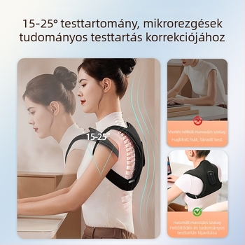 Gyerekeknek szánt okos testtartás-korrigáló, hátsó korrekciós öv, HL-003 modell, 2025-ös kiadás, tanúsított