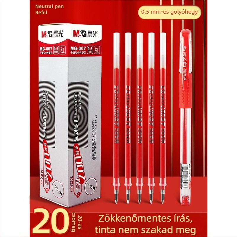 Tollbetét tollhoz — M&G Morning Light 007-R, 0,3 mm menetátmérő, pedagógusok és tanulók számára