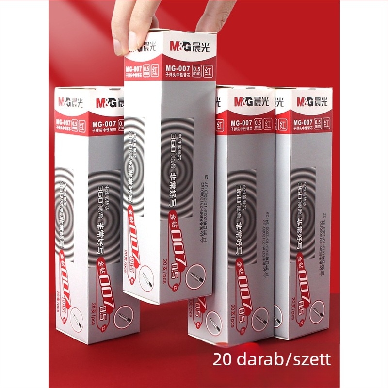 Tollbetét tollhoz — M&G Morning Light 007-R, 0,3 mm menetátmérő, pedagógusok és tanulók számára