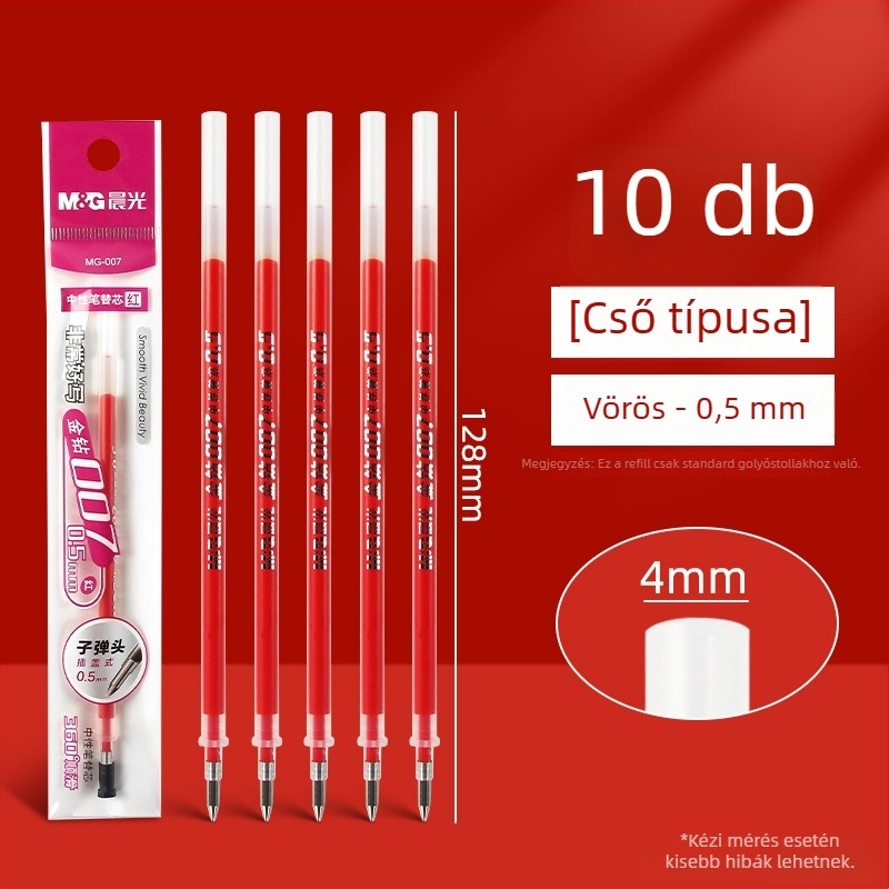 Tollbetét tollhoz — M&G Morning Light 007-R, 0,3 mm menetátmérő, pedagógusok és tanulók számára