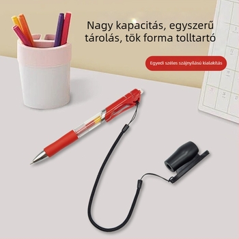 Asztali és falra szerelhető tolltartó – műanyag ház, Creative sorozat, márka Closed tail sleeve, kód G0001, nem törölhető