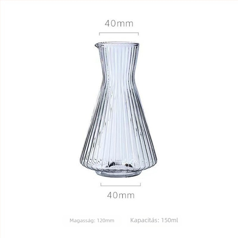 Bor készlet üveg dekantőrrel és poharakkal, peremmel, kínai stílusú, modern minimalista dizájn, Luxury Meow márka, nyomtatott logó, prémium minőség, 2021 nyara