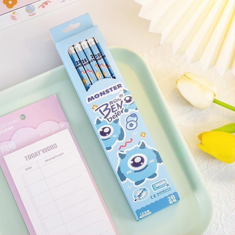 2B ceruza készlet általános iskolásoknak – fa tokozású, Color Light márka, típus: Egyéb