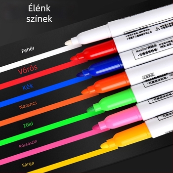 Törölhető víz alapú fehér tábla marker, műanyag ház, vonalvastagság 2, festéshez