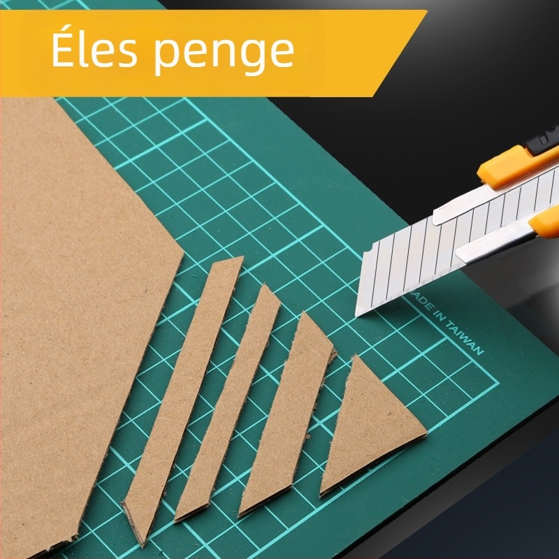 20 darabos univerzális késkészlet rozsdamentes acél pengékkel tapéta vágásához, papír vágásához és doboznyitáshoz