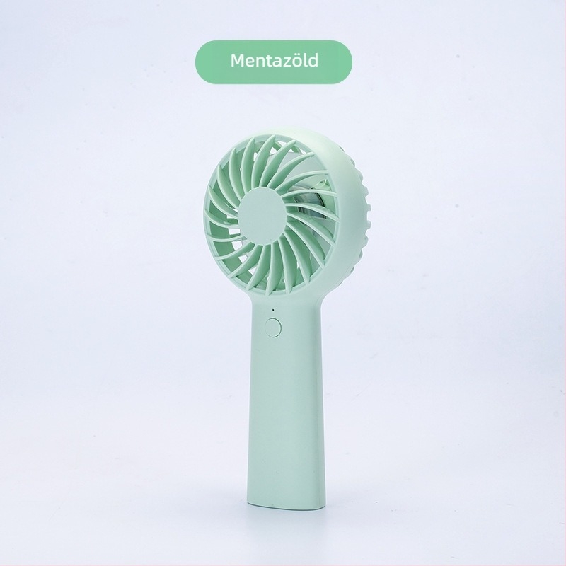 USB mini kézi ventilátor testreszabható logóval, hordozható újratölthető, 4-lapátos