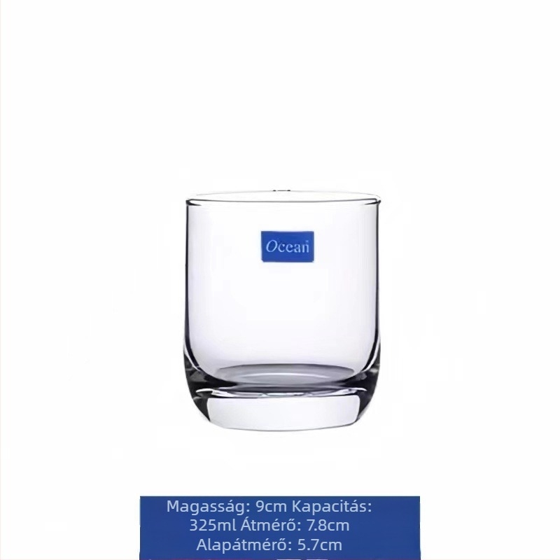 Kristályüveg vörösboros pohár, modern-minimalista stílus, 201–300 ml kapacitás, üveganyag, logónyomás elérhető