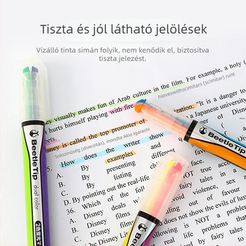 PM-L303 Kétfejű, víz alapú marker toll iskolások számára