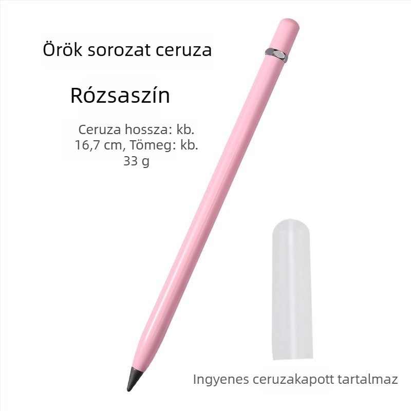 Fém toll tinta nélkül, lézeres logóval, HB tollhegy, kód AL643926257034, GB Nemzeti Szabvány