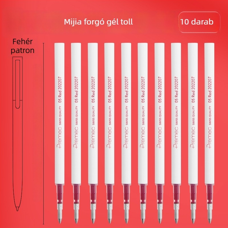 Premec G2 töltőrefill – 0,5 mm írási vonal, műanyag, 10 darabos csomag