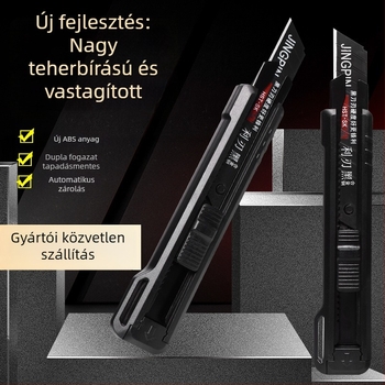 Bahai BH-Tool művészeti kés penge, műanyag-szénacél felépítés, penge 0,6×18×100 mm, tömeg 90 g