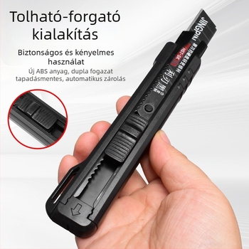 Bahai BH-Tool művészeti kés penge, műanyag-szénacél felépítés, penge 0,6×18×100 mm, tömeg 90 g