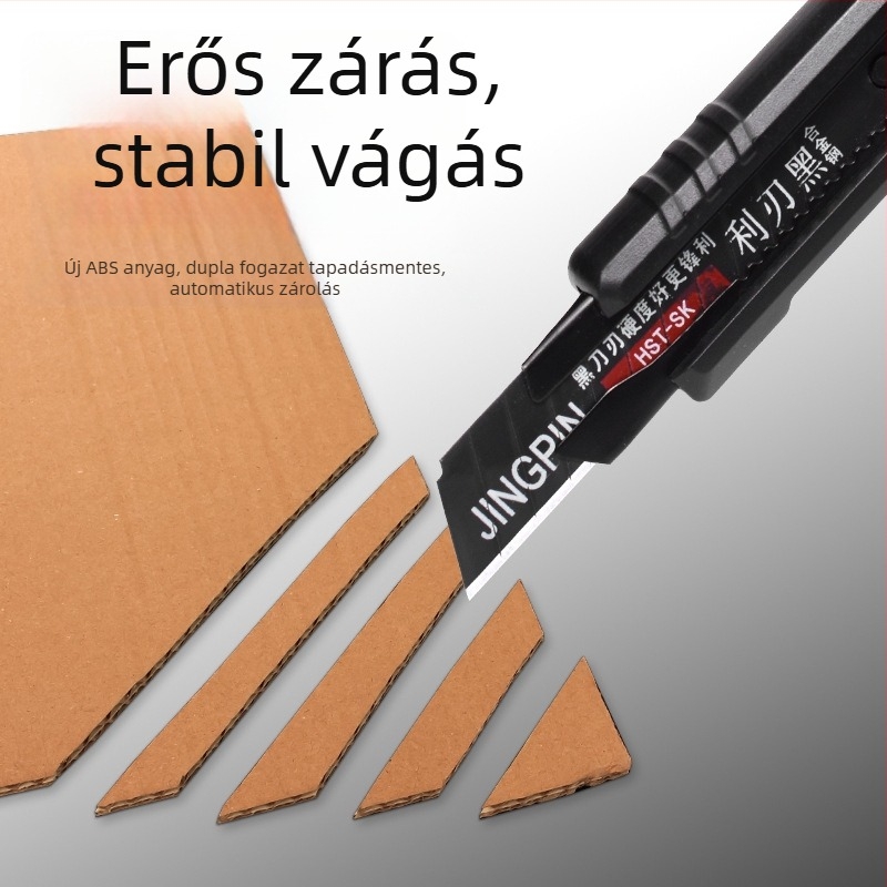 Bahai BH-Tool művészeti kés penge, műanyag-szénacél felépítés, penge 0,6×18×100 mm, tömeg 90 g